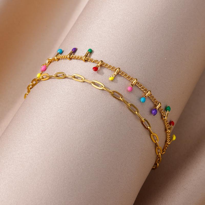 18k gold plated with akoyaa pearl Leg Bracelets Bodychain Gifts | Mix Mix Style [Hot Seller]-Mix MIx Style