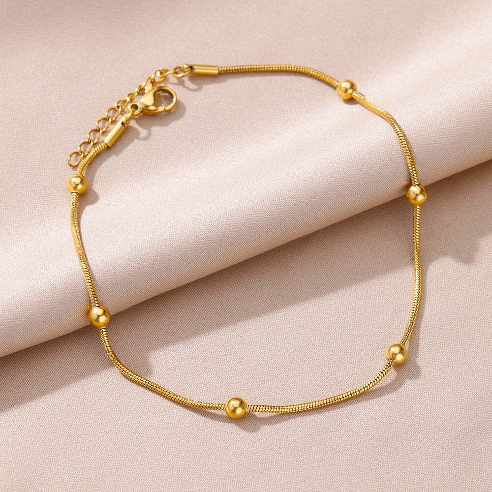 18k gold plated with akoyaa pearl Leg Bracelets Bodychain Gifts | Mix Mix Style [Hot Seller]-Mix MIx Style