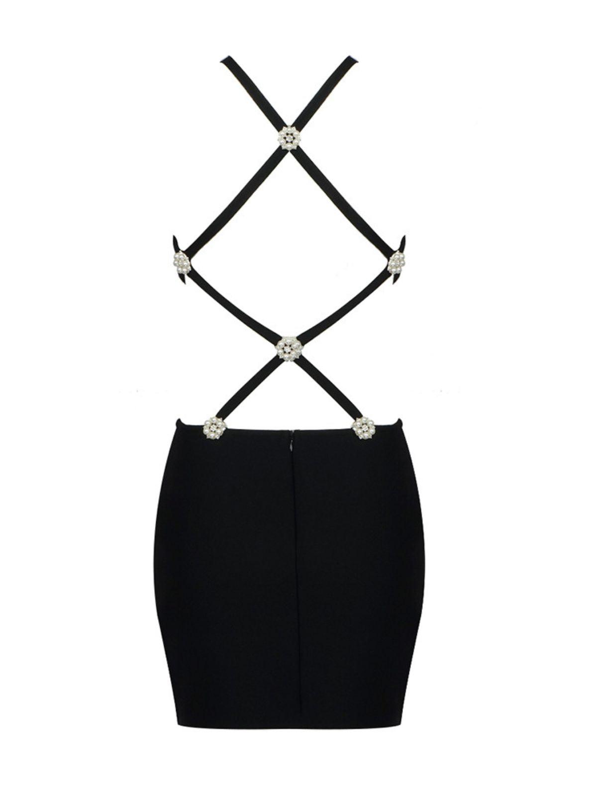 Avonlea Backless Bandage Dress-Mix MIx Style