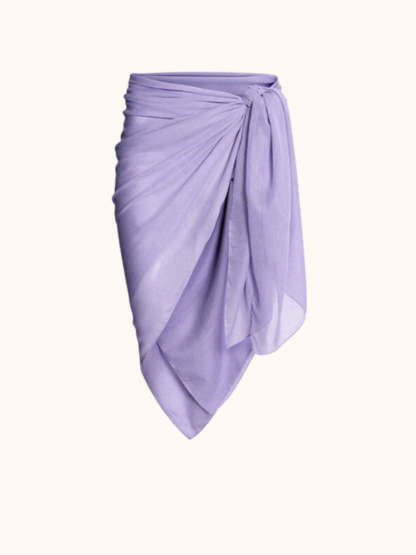 Yellow & Purple Ruffle Swimwear Two Piece Set | Mix Mix Style-Mix MIx Style