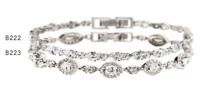 Mosaic Moissanite Marquise Tennis Bracelets | Mix Mix Style [Hot Seller]-Mix MIx Style