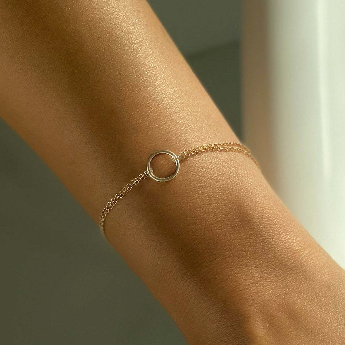 Eternity Chain 18K Gold Plated Bracelet | Mix Mix Style [Hot Seller]-Mix MIx Style