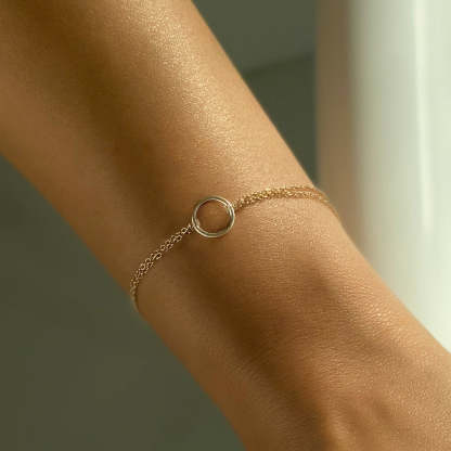 Eternity Chain 18K Gold Plated Bracelet | Mix Mix Style [Hot Seller]-Mix MIx Style