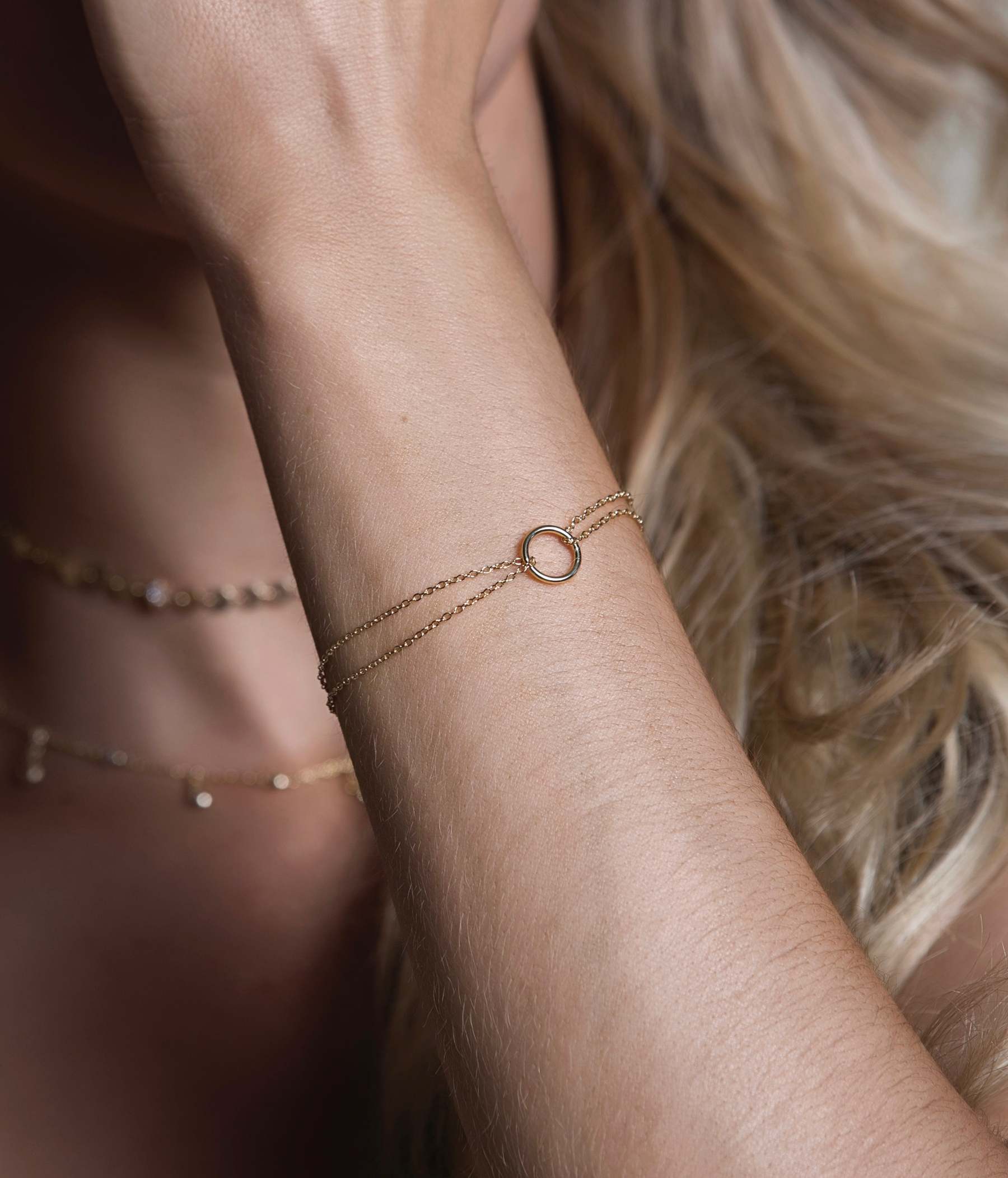 Eternity Chain 18K Gold Plated Bracelet | Mix Mix Style [Hot Seller]-Mix MIx Style