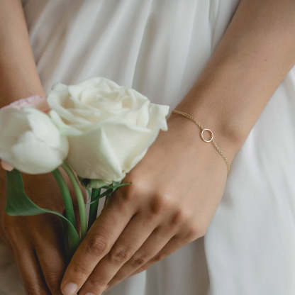 Eternity Chain 18K Gold Plated Bracelet | Mix Mix Style [Hot Seller]-Mix MIx Style
