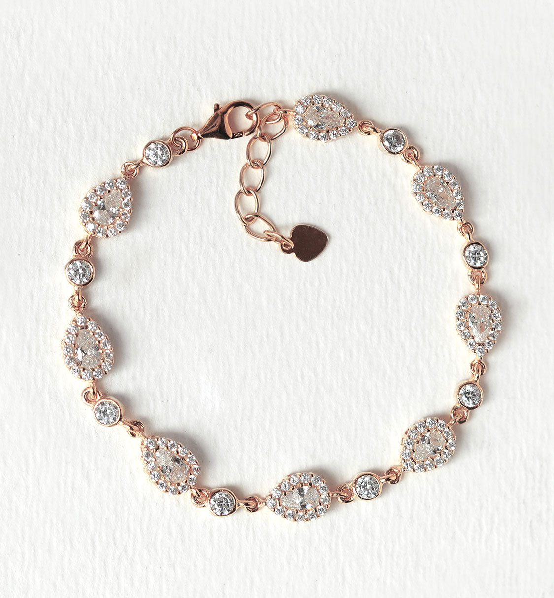 Crystal Tennis 18K Gold Plated Bracelet | Mix Mix Style [Hot Seller]-Mix MIx Style