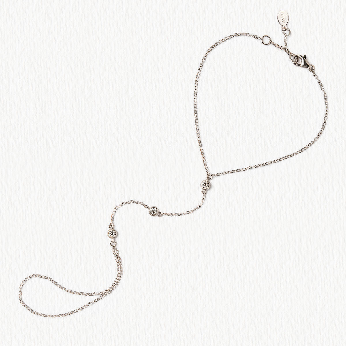 Crystal  18K White Gold Handchain | Mix Mix Style [Hot Seller]-Mix MIx Style