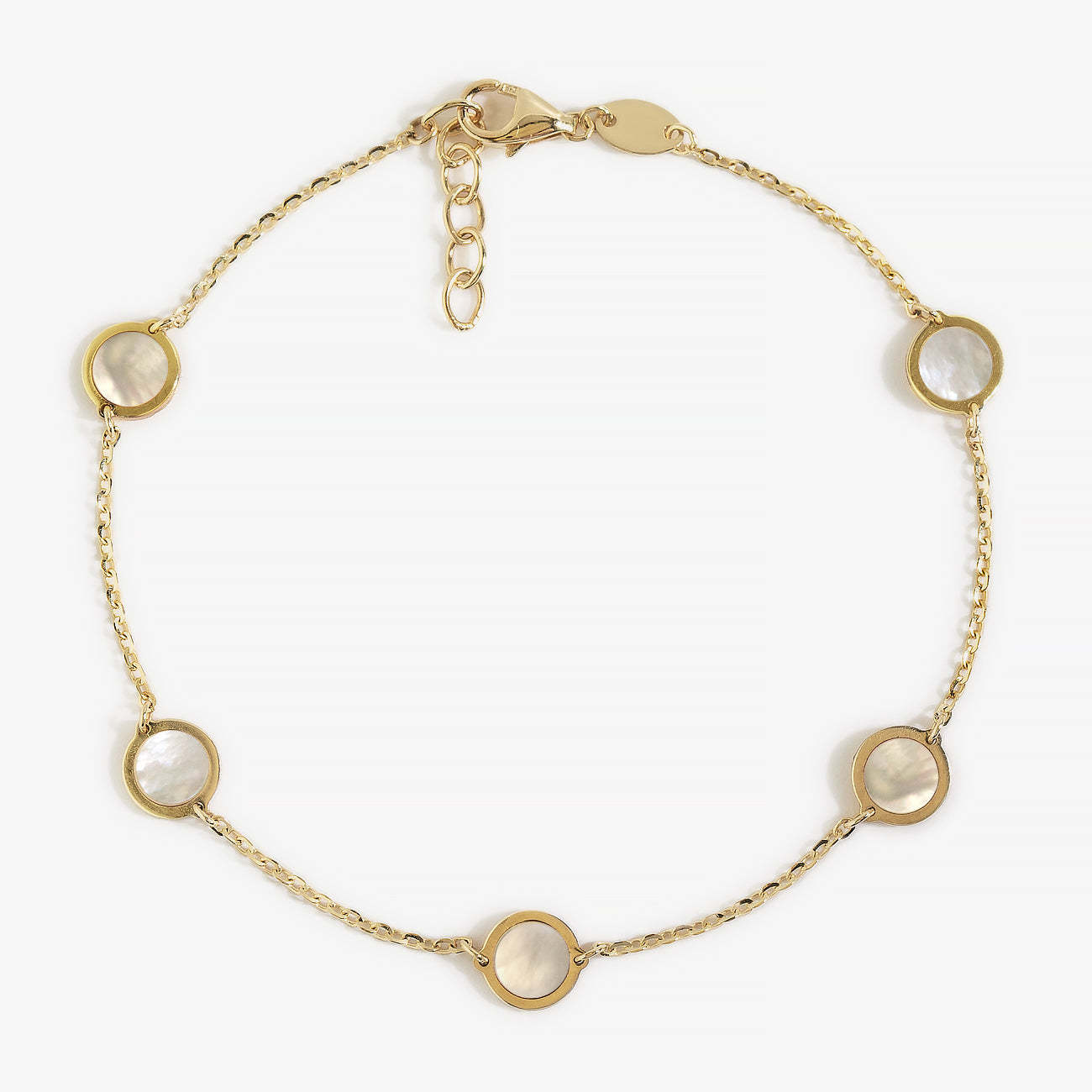 Pearl Circle 18K Gold Plated Bracelet | Mix Mix Style [Hot Seller]-Mix MIx Style