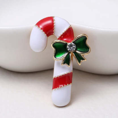 Original Christmas Diamonds Brooch Pin Gift Santa Tree Socks Snowman Gloves Garland | Mix Mix Style [Hot Seller]-Mix MIx Style