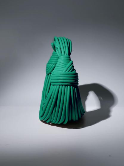 Camila Double Knot Tote Bag In Green | Mix Mix Style [Hot Seller]-Mix MIx Style