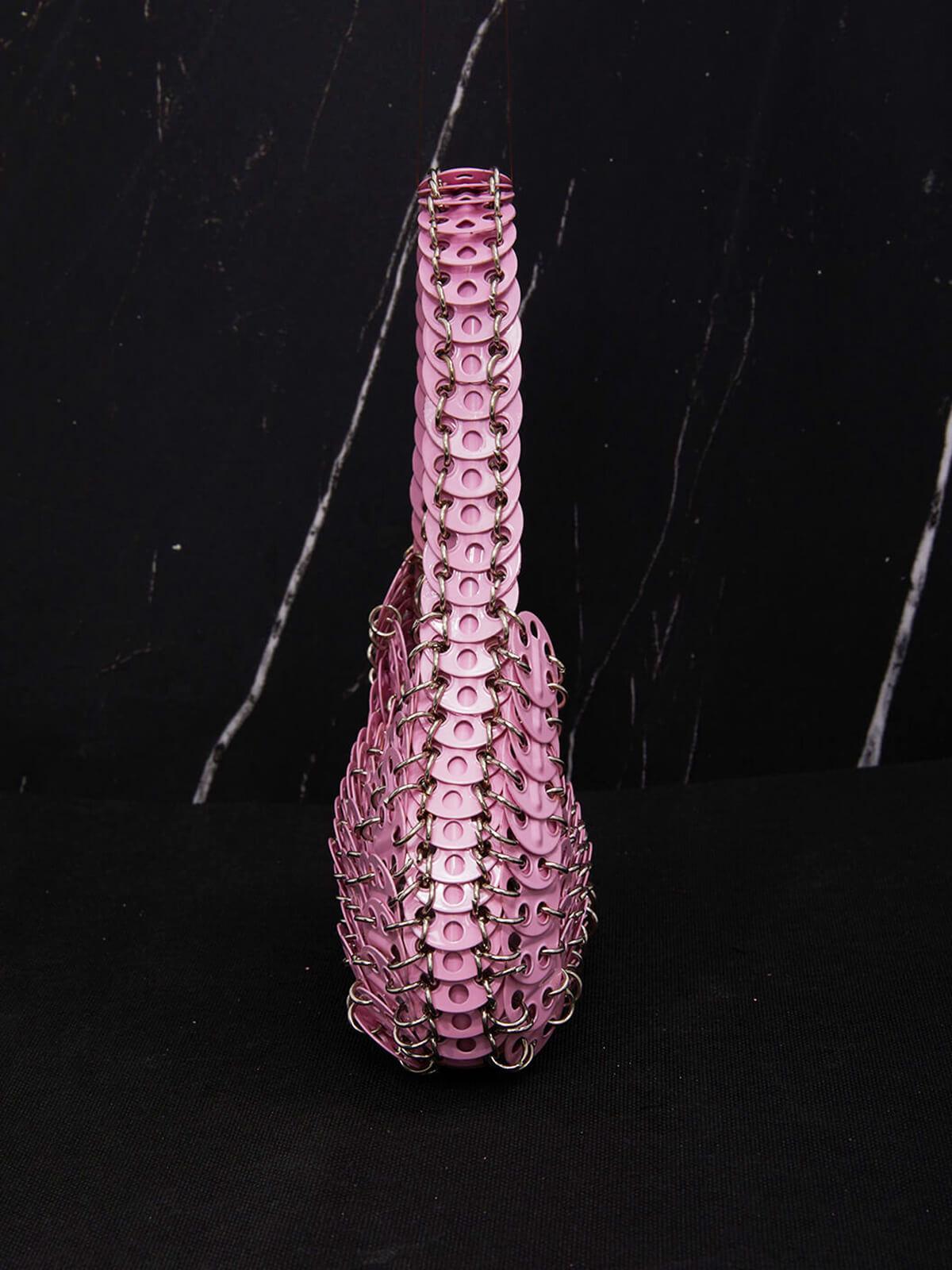 Shoulder Bags Chiara Chainmail Bag In Pink | Mix Mix Style [Hot Seller]-Mix MIx Style