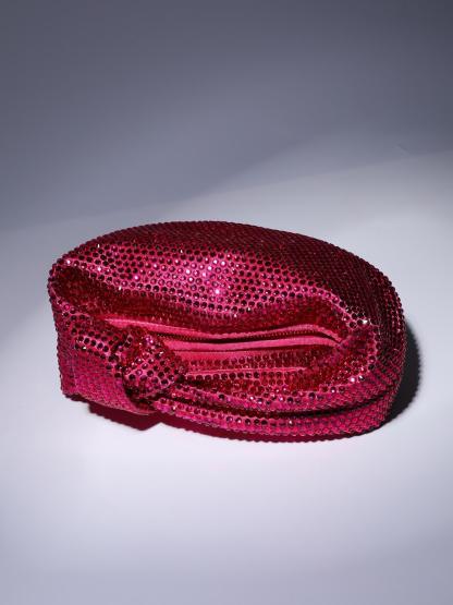 Ciara Embellished Tote Bag In Hot Pink Handbags & Evening Bags | Mix Mix Style [Hot Seller]-Mix MIx Style