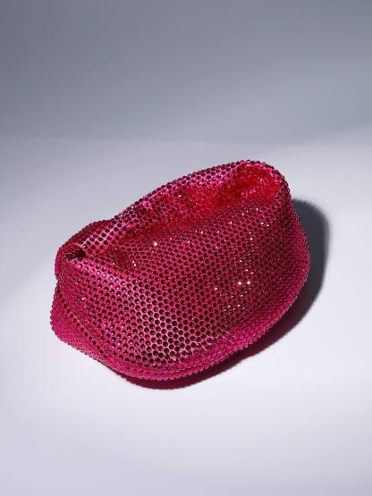 Ciara Embellished Tote Bag In Hot Pink Handbags & Evening Bags | Mix Mix Style [Hot Seller]-Mix MIx Style