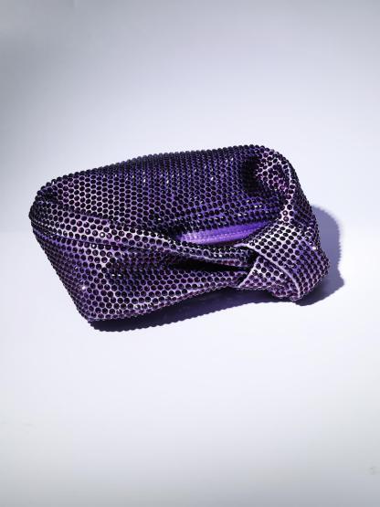 Ciara Embellished Tote Bag In Purple Handbags & Evening Bags | Mix Mix Style [Hot Seller]-Mix MIx Style