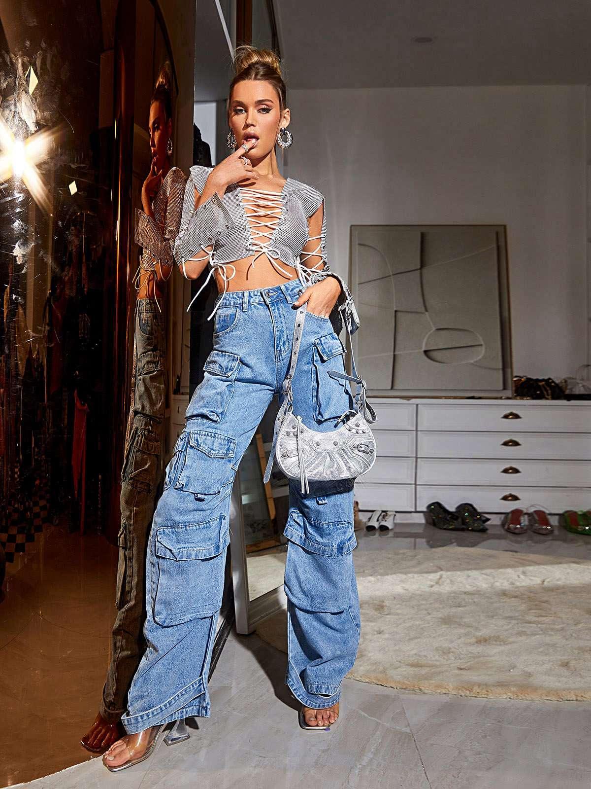 Misty Rhinestone Shoulder Bag In Silver Handbags & Evening Bags | Mix Mix Style [Hot Seller]-Mix MIx Style