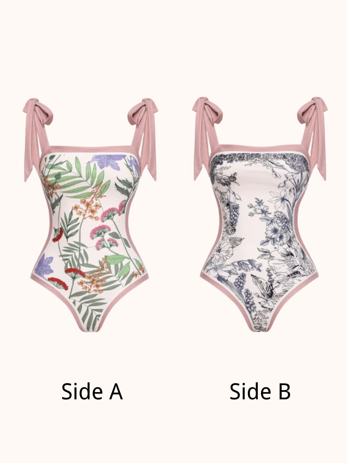 Dolly Printed Swimwear Two Piece Set | Mix Mix Style-Mix MIx Style