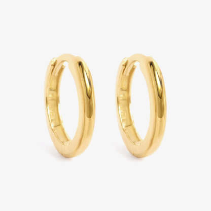 Huggie Hoop 18K Gold Plated Earrings | Mix Mix Style [Hot Seller]-Mix MIx Style