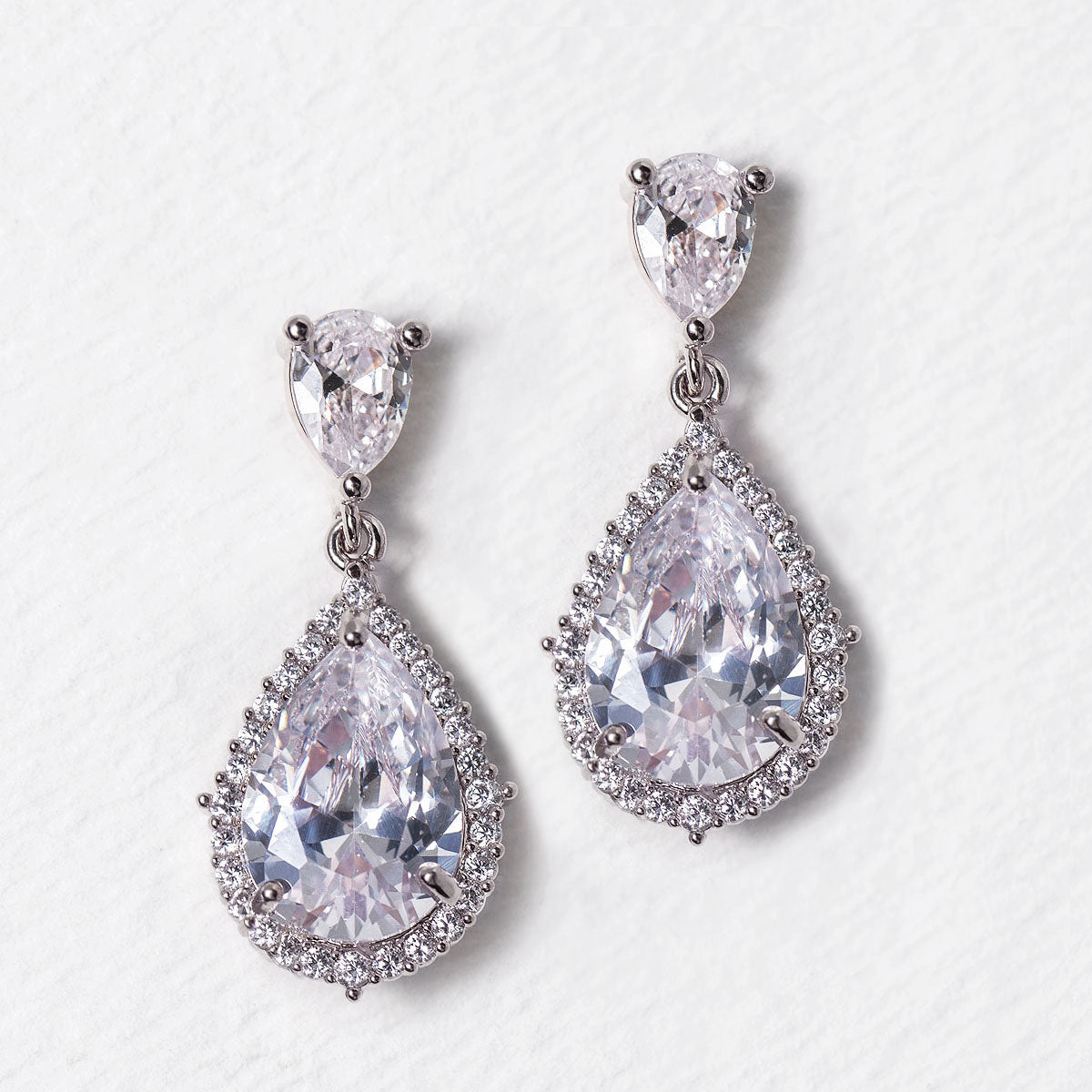 Regal 18K White Gold Jewelry Set | Mix Mix Style [Hot Seller]-Mix MIx Style