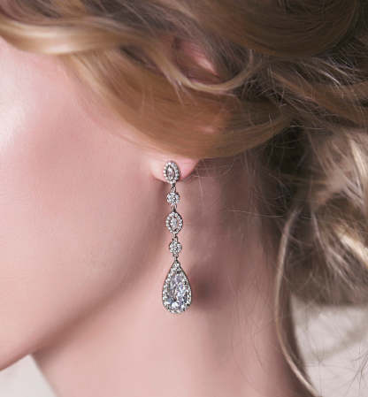 Long Drop Earrings and Necklace Set | Mix Mix Style [Hot Seller]-Mix MIx Style