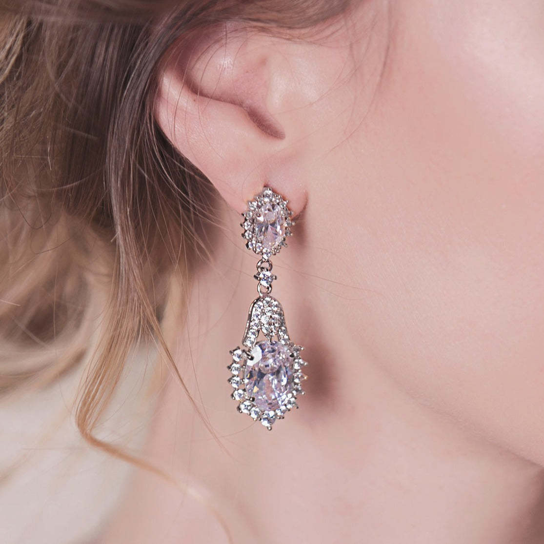 Moissanite  Drop Earrings | Mix Mix Style [Hot Seller]-Mix MIx Style