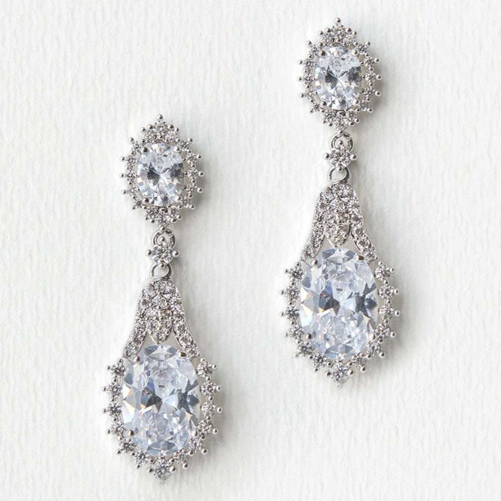 Moissanite  Drop Earrings | Mix Mix Style [Hot Seller]-Mix MIx Style