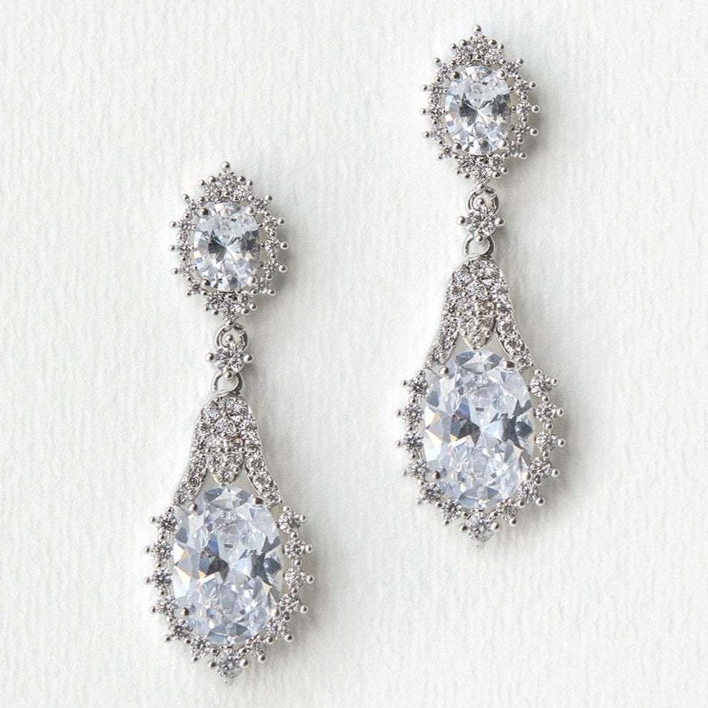 Moissanite  Drop Earrings | Mix Mix Style [Hot Seller]-Mix MIx Style