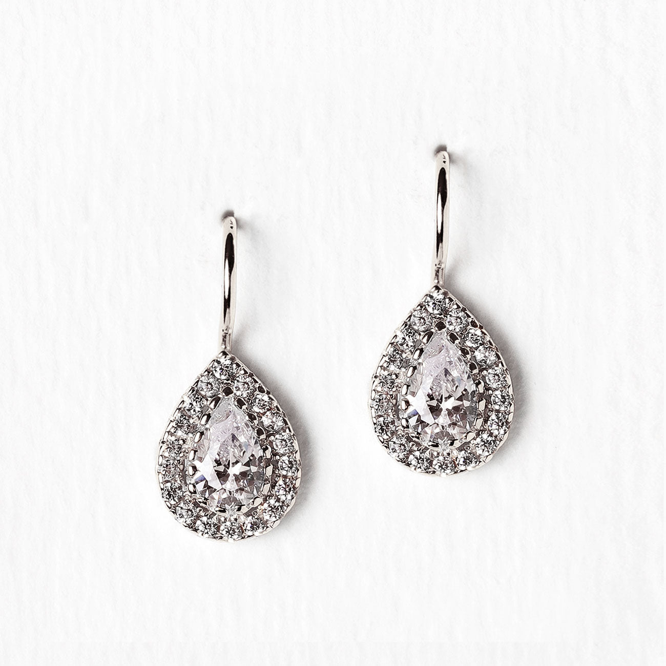 Moissanite Petite Drop s925 Sterling Silver Earrings | Mix Mix Style [Hot Seller]-Mix MIx Style