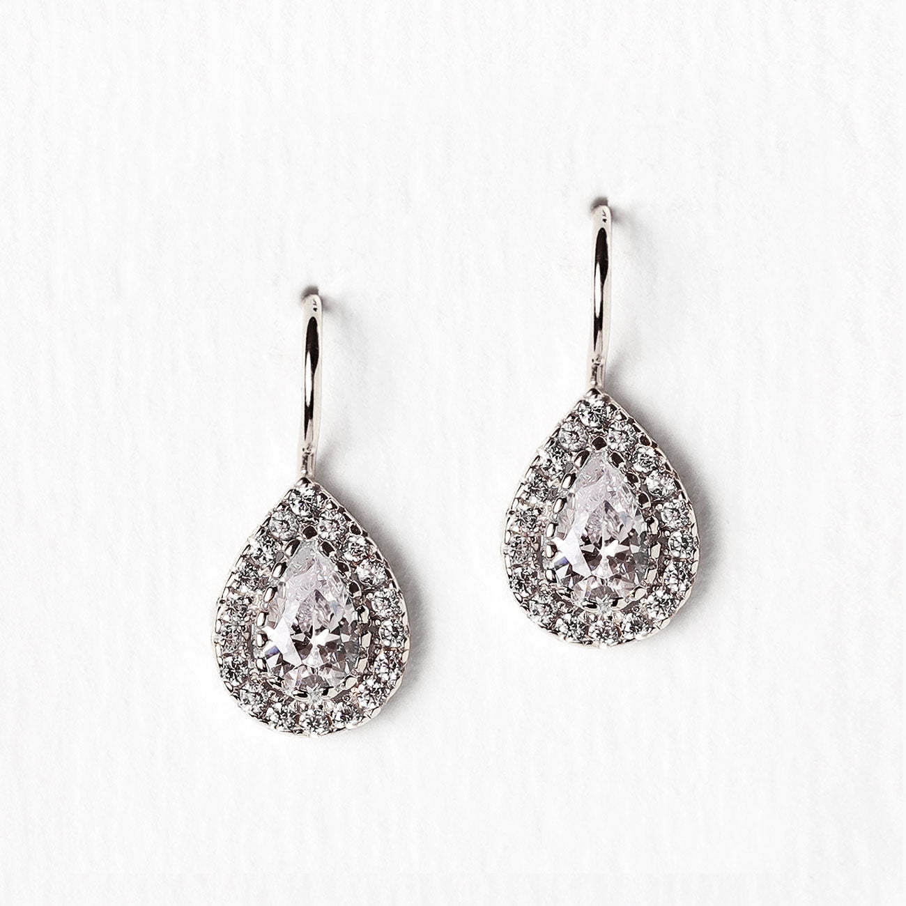 Moissanite Petite Drop s925 Sterling Silver Earrings | Mix Mix Style [Hot Seller]-Mix MIx Style