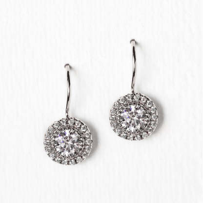 Petite Drop Moissanite s925 Sterling Silver Earrings | Mix Mix Style [Hot Seller]-Mix MIx Style