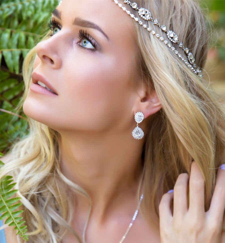 Radiant 18K White Gold Jewelry Set | Mix Mix Style [Hot Seller]-Mix MIx Style