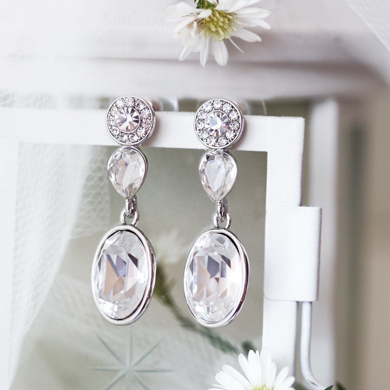 Astrid Moisssanite Drop Earrings | Mix Mix Style [Hot Seller]-Mix MIx Style