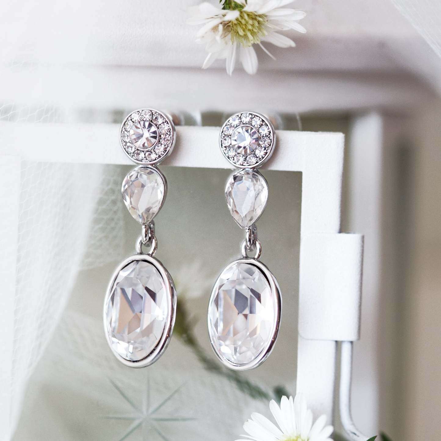 Astrid Moisssanite Drop Earrings | Mix Mix Style [Hot Seller]-Mix MIx Style