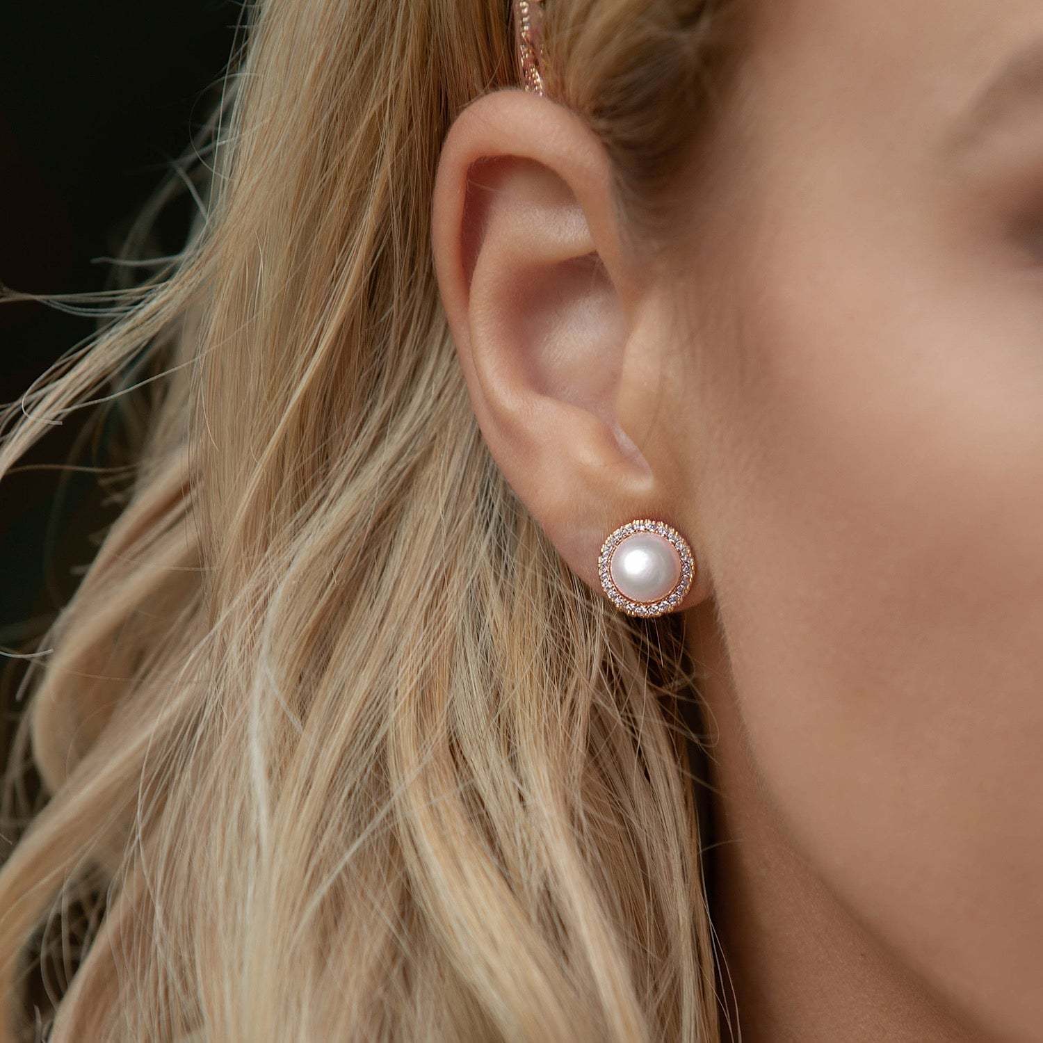 Freshwater Pearl 18K Rose Gold Plated Jewelry Set | Mix Mix Style [Hot Seller]-Mix MIx Style