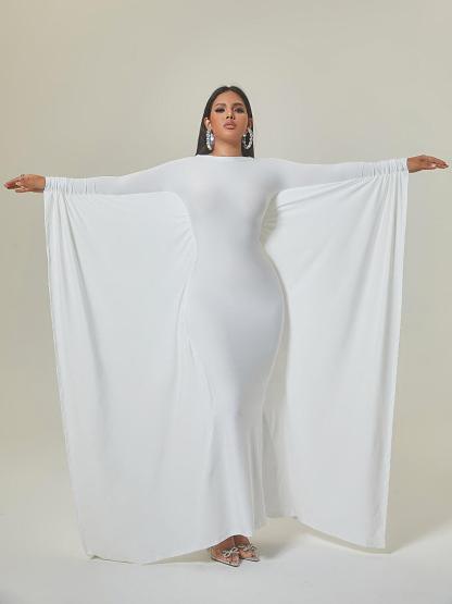 Eirene Dolman Sleeve Maxi Dress-Mix MIx Style