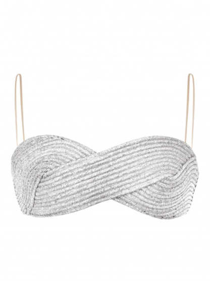 Crystal Top In Silver | Mix Mix Style [Hot Seller]-Mix MIx Style