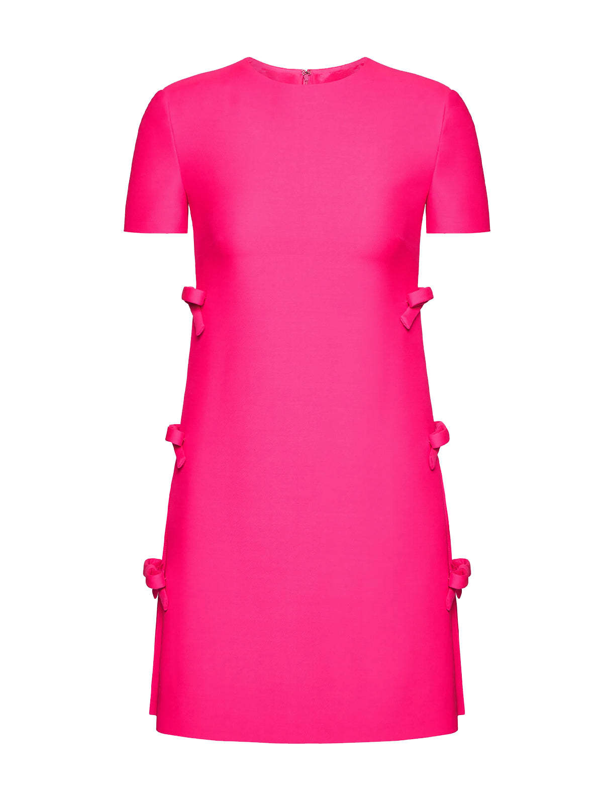 Elsbeth Short Sleeve Bowknot Mini Dress-Mix MIx Style