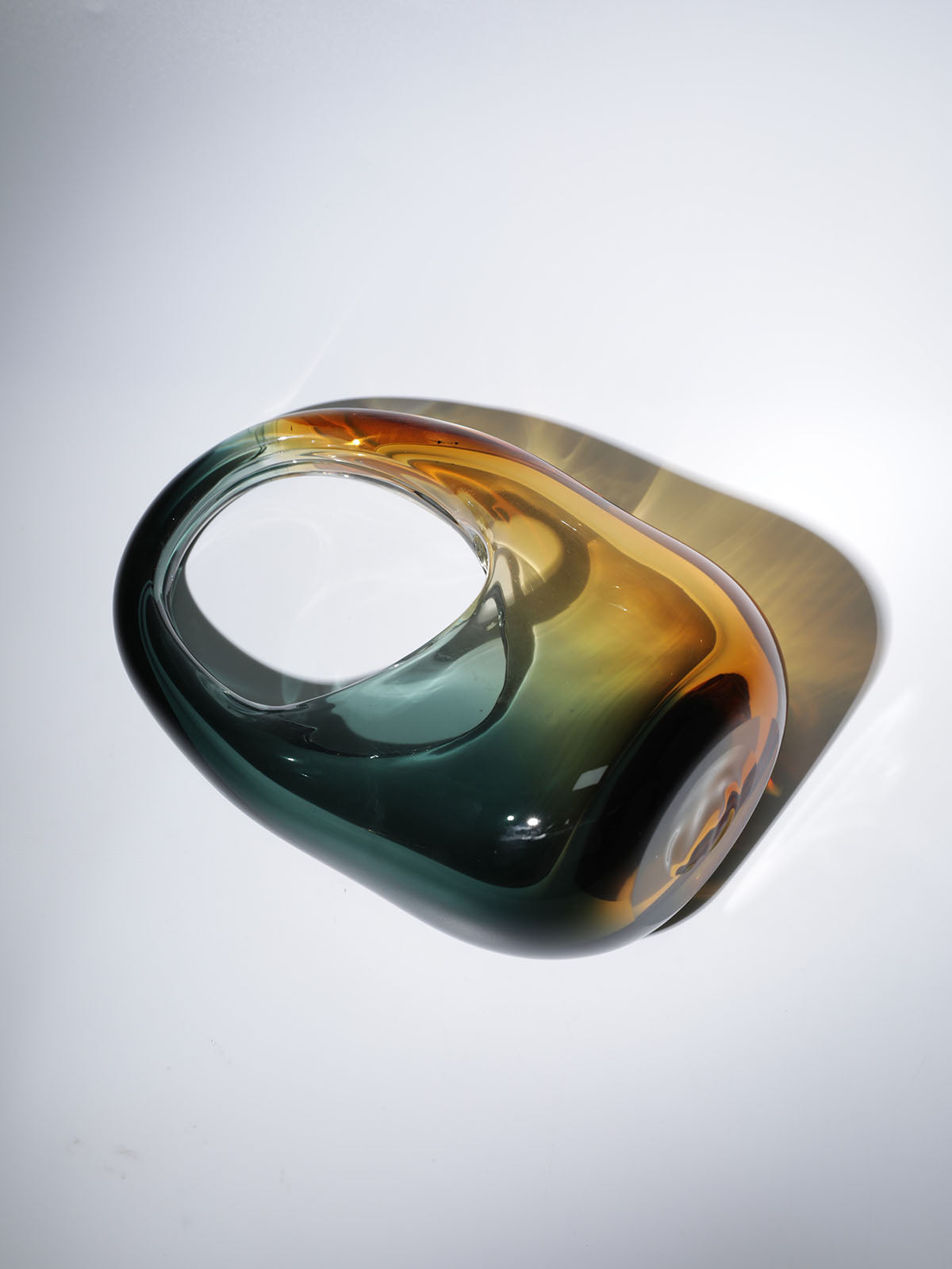 Elvira Amber Ombre Glass Bag Handbags & Evening Bags | Mix Mix Style [Hot Seller]-Mix MIx Style