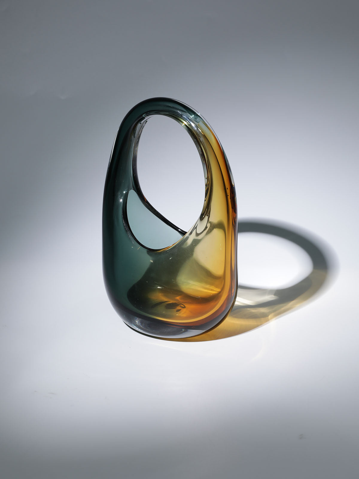 Elvira Amber Ombre Glass Bag Handbags & Evening Bags | Mix Mix Style [Hot Seller]-Mix MIx Style