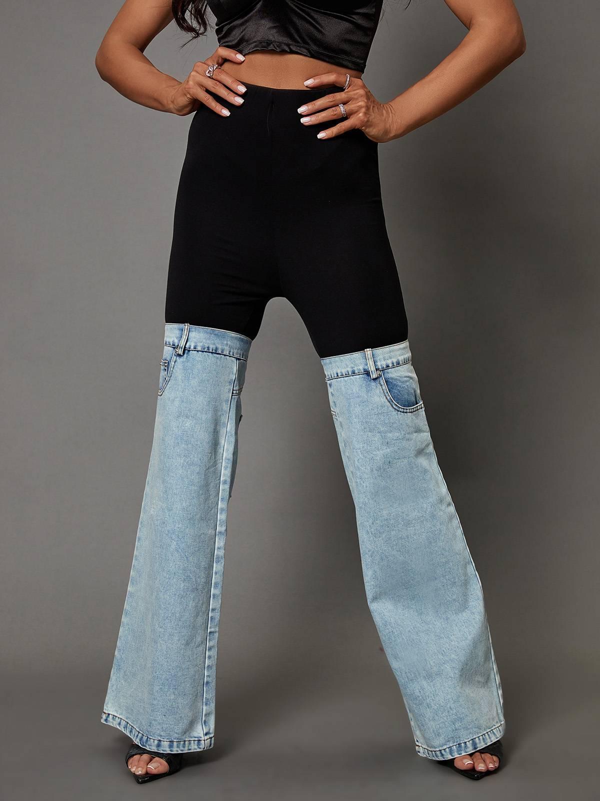 Emery Denim Pants-Mix MIx Style