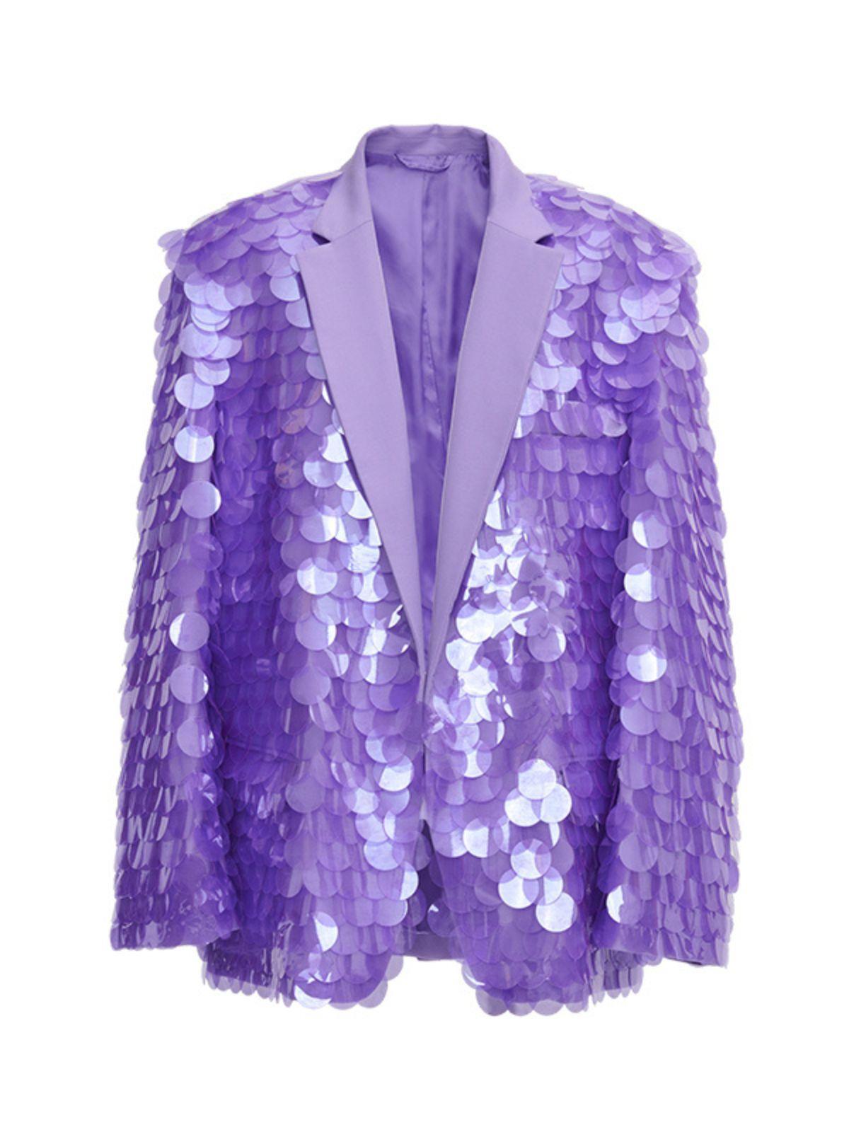 Etoile Sequin Blazer-Mix MIx Style