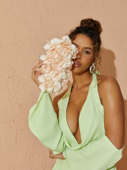 Ettore Petal Clutch Handbags & Evening Bags | Mix Mix Style [Hot Seller]-Mix MIx Style