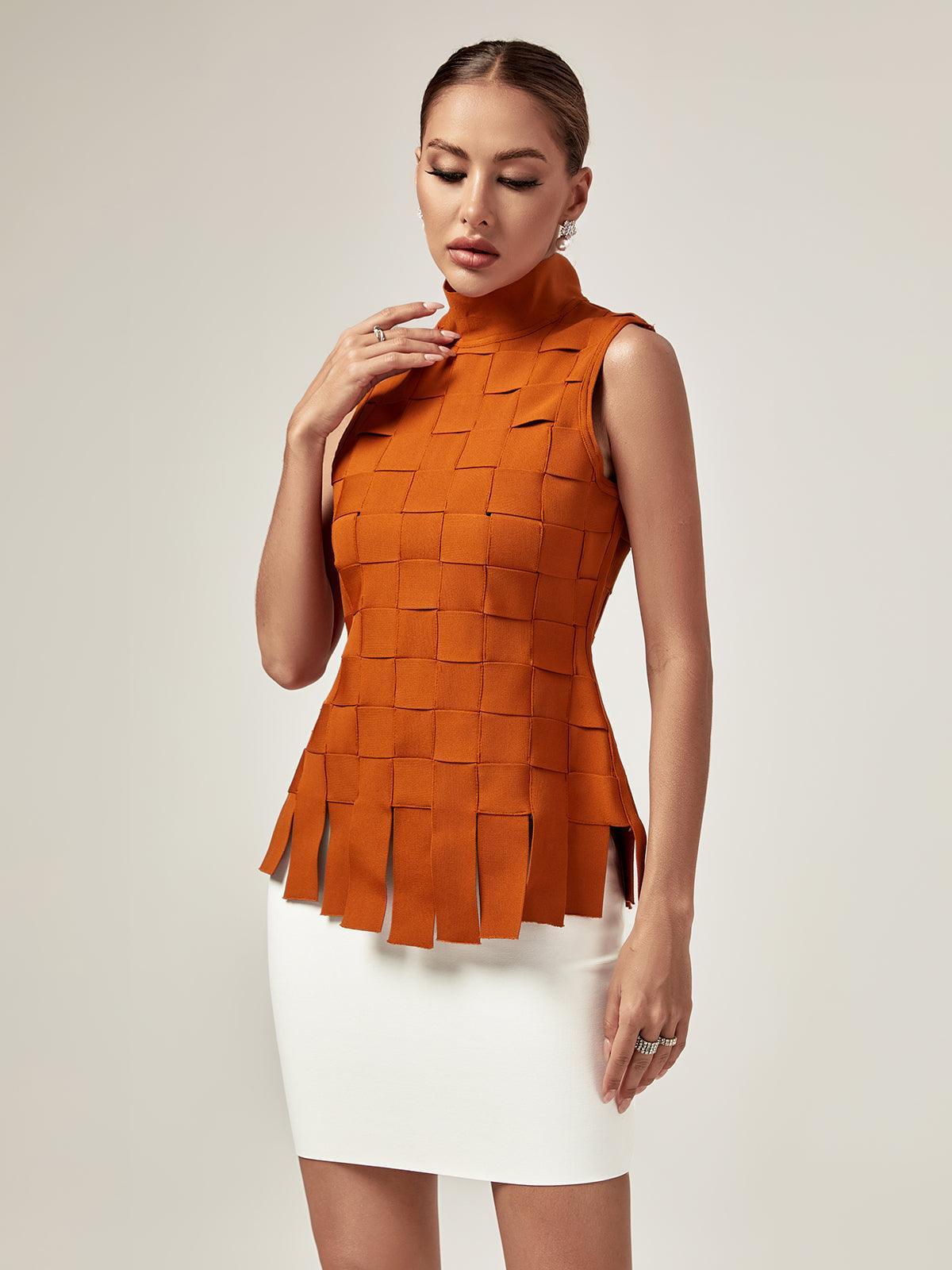 Frankie Plaid Trim Bandage Set-Mix MIx Style