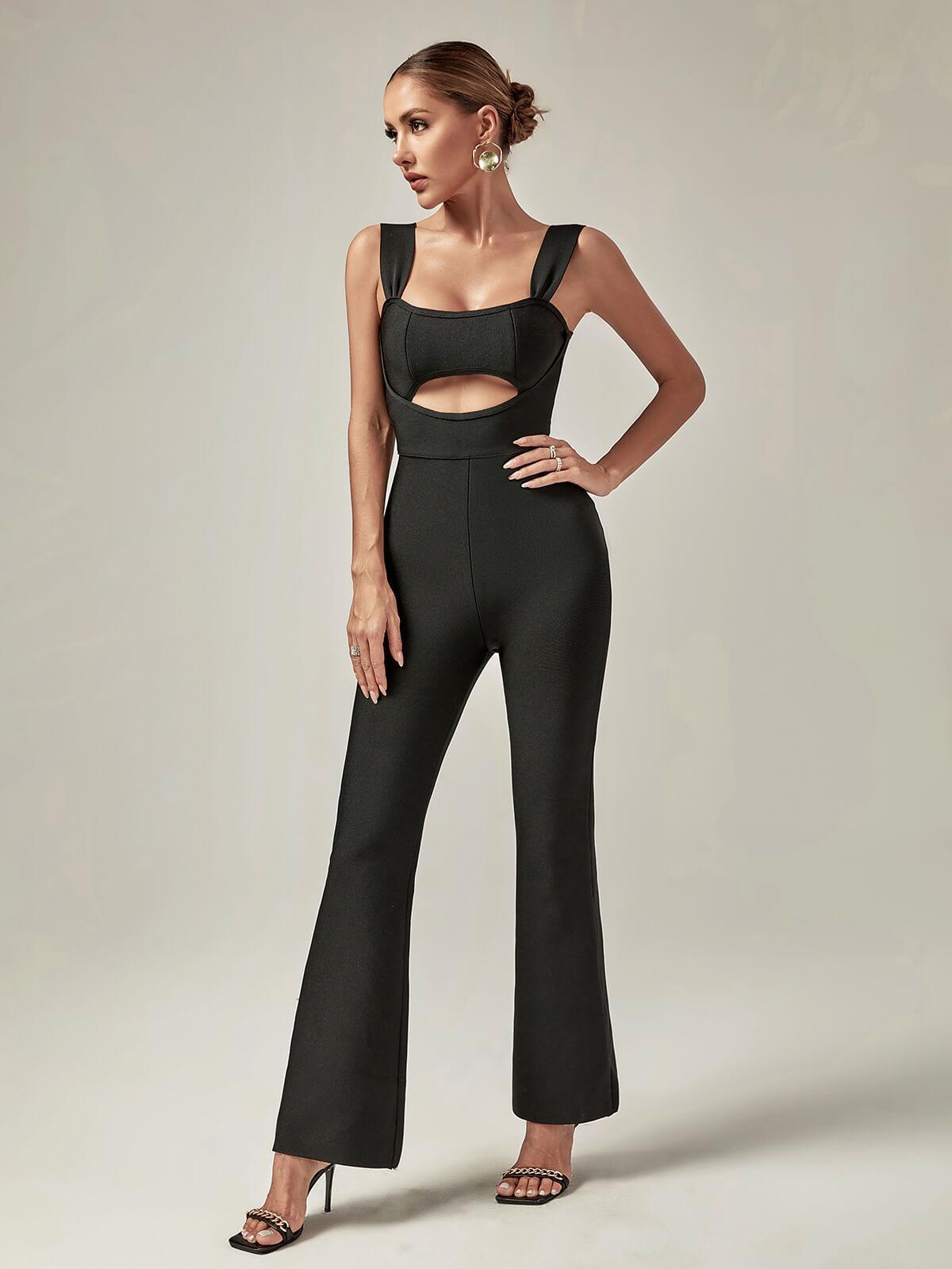 Giavanna Cutout Jumpsuit-Mix MIx Style