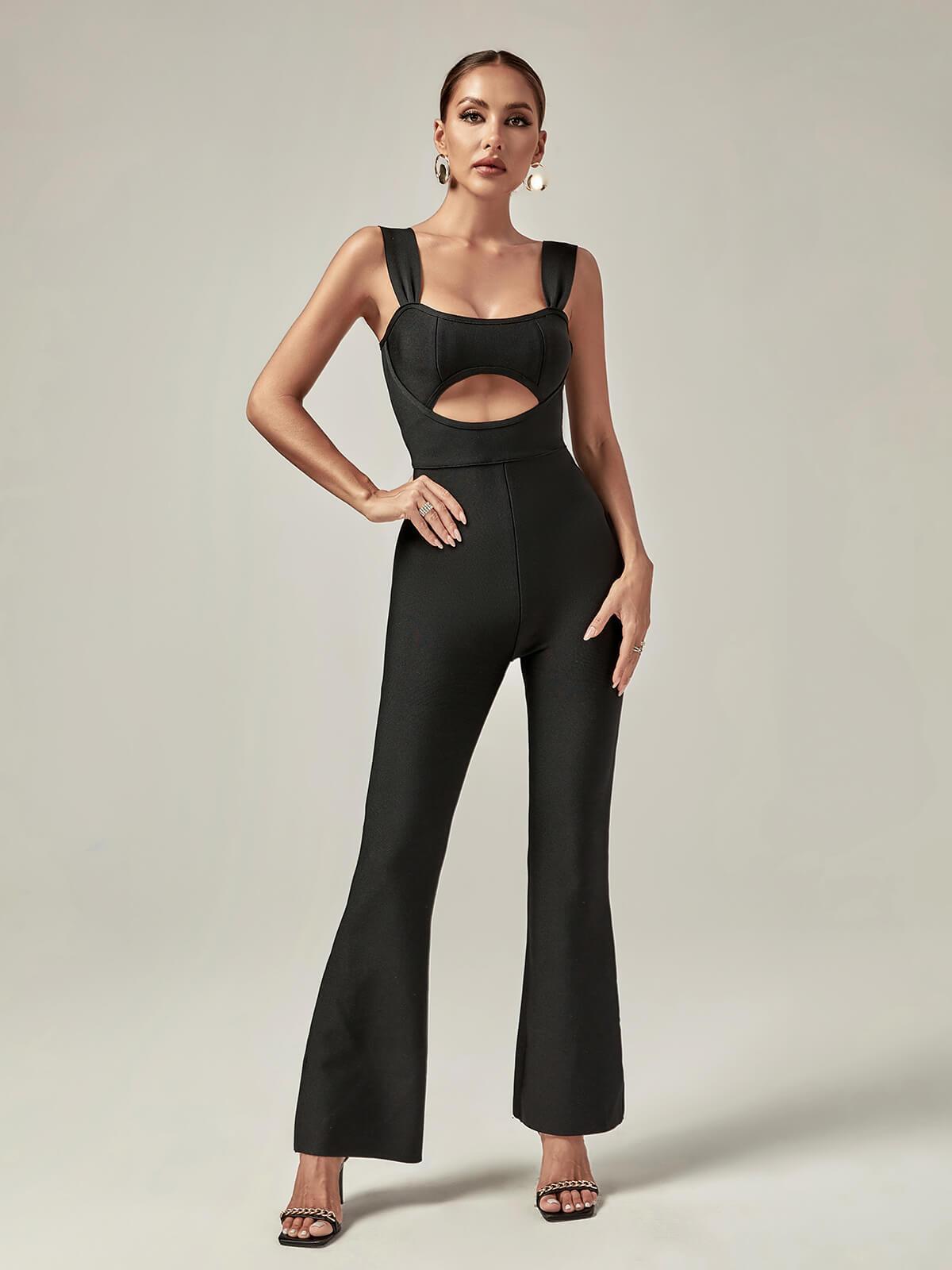 Giavanna Cutout Jumpsuit-Mix MIx Style