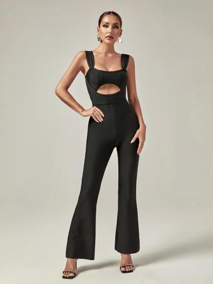 Giavanna Cutout Jumpsuit-Mix MIx Style