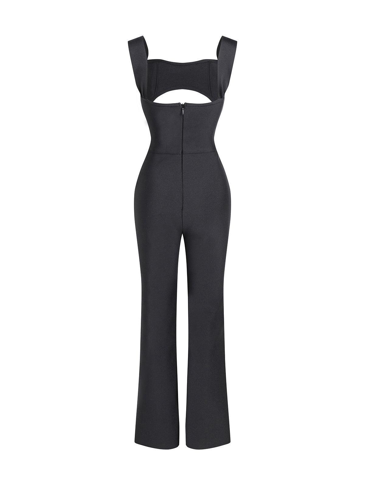 Giavanna Cutout Jumpsuit-Mix MIx Style