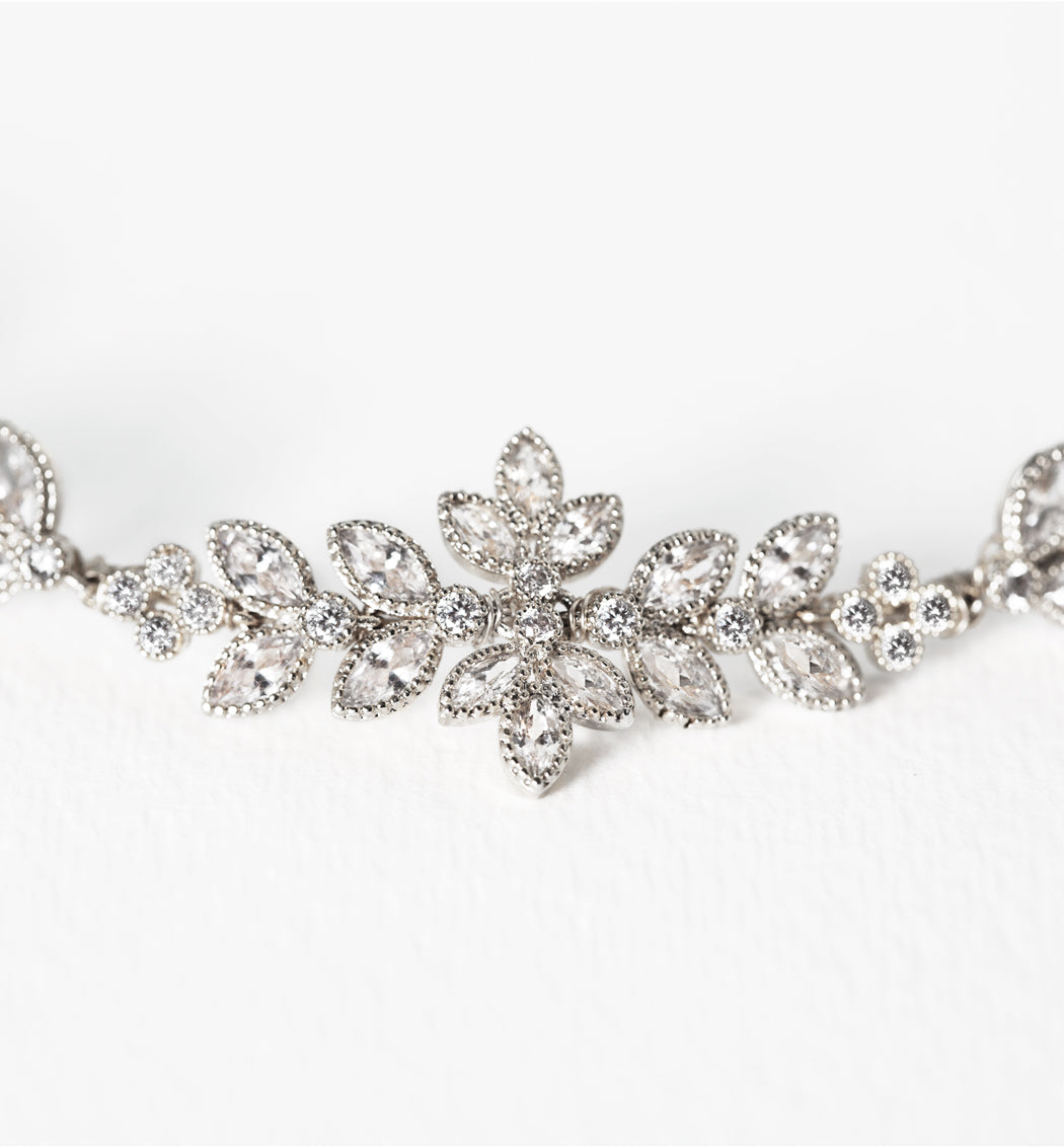 Boho Crystal Leaf Hair Comb | Mix Mix Style [Hot Seller]-Mix MIx Style