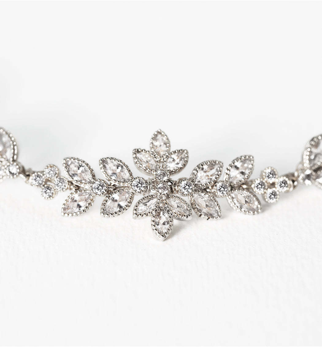 Boho Crystal Leaf Hair Comb | Mix Mix Style [Hot Seller]-Mix MIx Style