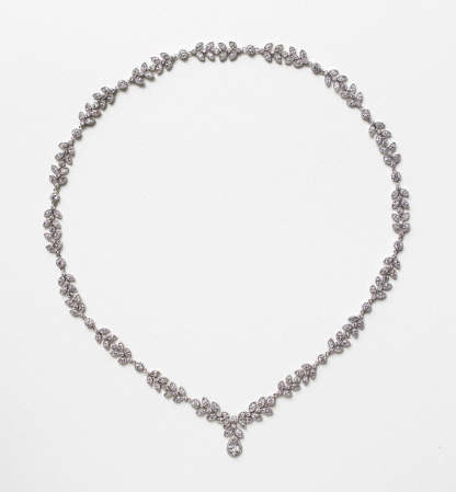 Boho Crystal Leaf Hair 18K White Gold Vine Halo | Mix Mix Style [Hot Seller]-Mix MIx Style