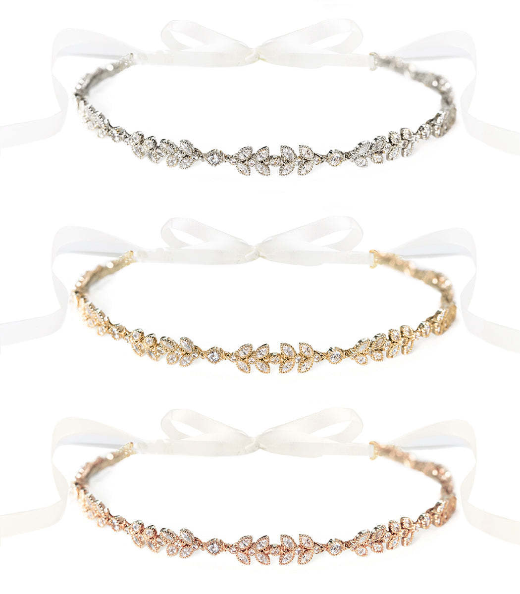 Boho Leaf Headband with Ribbon | Mix Mix Style [Hot Seller]-Mix MIx Style